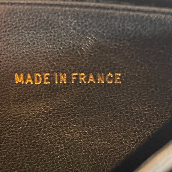 Chanel Vintage Patent Leather Compact Bifold Wallet - Black - Preowned - Picture 9 of 15